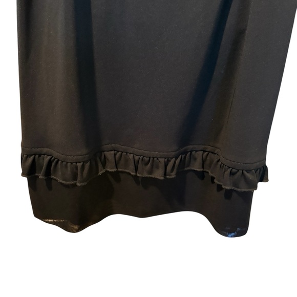 O44 BCBG Black Mini Dress - Picture 3 of 5